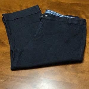Bandolino Cuffed Crop Jean Size 18 #2253